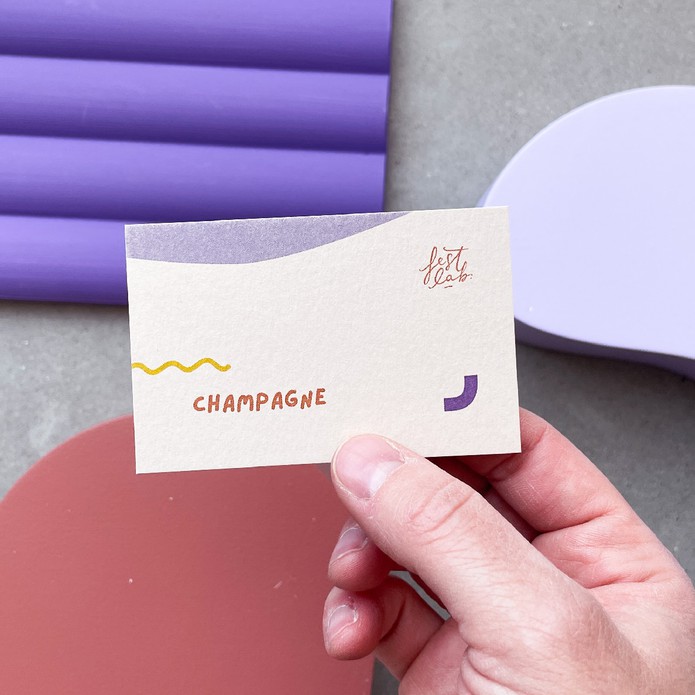 Papierstaal • CHAMPAGNE