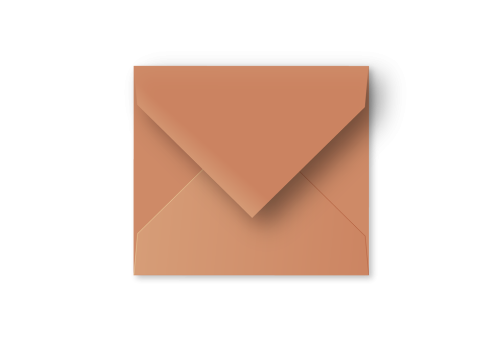 Leembruin • Vals vierkant