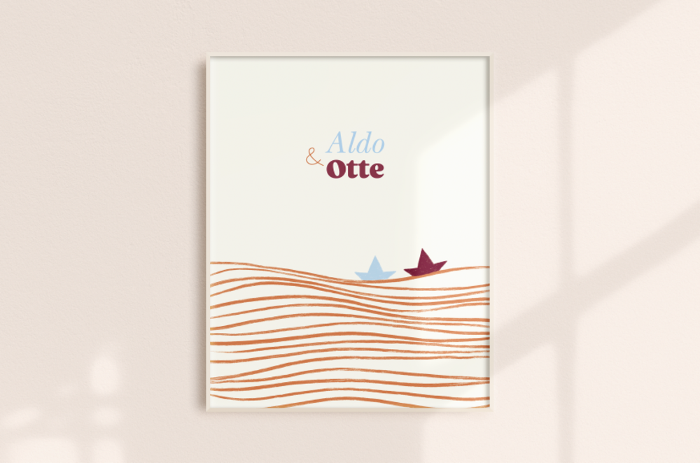 Poster zee • A3 • 30x40cm